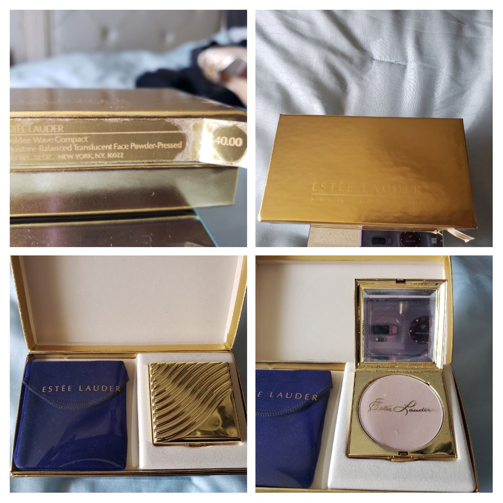 Estee Lauder Golden Wave compact